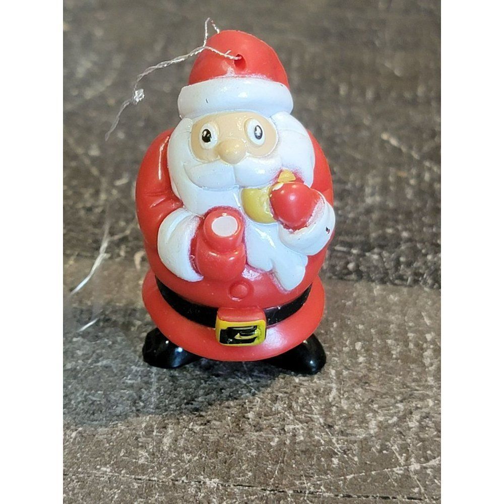 Topps 2001 Santa Claus‎ milk and cookies ornament Xmas figure